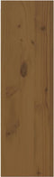 vidaXL - Wandkast - 30x30x100 - cm - massief - grenenhout - honingbruin