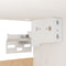 vidaXL - Wandkast - 30x30x100 - cm - massief - grenenhout - wit