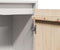 vidaXL - Wandkast - 30x30x100 - cm - massief - grenenhout - wit