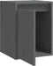 vidaXL - Wandkast - 30x30x40 - cm - massief - grenenhout - grijs