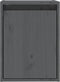vidaXL - Wandkast - 30x30x40 - cm - massief - grenenhout - grijs