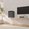 vidaXL - Wandkast - 30x30x40 - cm - massief - grenenhout - grijs