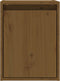 vidaXL - Wandkast - 30x30x40 - cm - massief - grenenhout - honingbruin