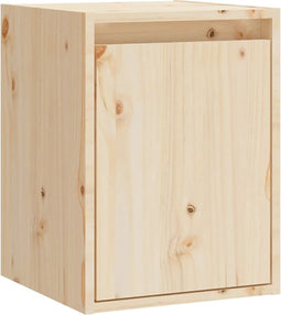 vidaXL - Wandkast - 30x30x40 - cm - massief - grenenhout