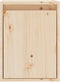 vidaXL - Wandkast - 30x30x40 - cm - massief - grenenhout