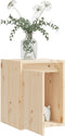 vidaXL - Wandkast - 30x30x40 - cm - massief - grenenhout