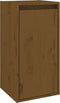 vidaXL - Wandkast - 30x30x60 - cm - massief - grenenhout - honingbruin
