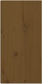 vidaXL - Wandkast - 30x30x60 - cm - massief - grenenhout - honingbruin