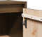 vidaXL - Wandkast - 30x30x60 - cm - massief - grenenhout - honingbruin