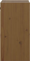 vidaXL - Wandkast - 30x30x60 - cm - massief - grenenhout - honingbruin