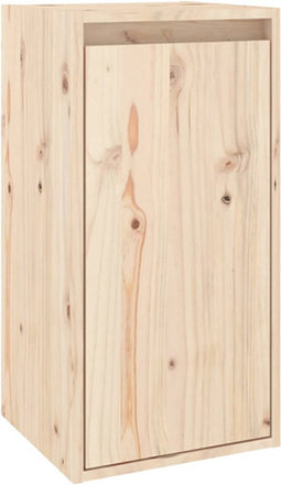 vidaXL - Wandkast - 30x30x60 - cm - massief - grenenhout