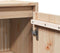vidaXL - Wandkast - 30x30x60 - cm - massief - grenenhout