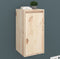 vidaXL - Wandkast - 30x30x60 - cm - massief - grenenhout