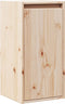 vidaXL - Wandkast - 30x30x60 - cm - massief - grenenhout