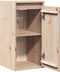 vidaXL - Wandkast - 30x30x60 - cm - massief - grenenhout