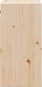 vidaXL - Wandkast - 30x30x60 - cm - massief - grenenhout