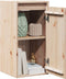 vidaXL - Wandkast - 30x30x60 - cm - massief - grenenhout