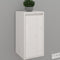 vidaXL - Wandkast - 30x30x60 - cm - massief - grenenhout - wit