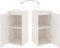 vidaXL - Wandkast - 30x30x60 - cm - massief - grenenhout - wit