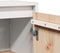 vidaXL - Wandkast - 30x30x60 - cm - massief - grenenhout - wit