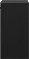 vidaXL - Wandkast - 30x30x60 - cm - massief - grenenhout - zwart