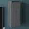 vidaXL - Wandkast - 30x30x80 - cm - massief - grenenhout - grijs