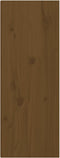vidaXL - Wandkast - 30x30x80 - cm - massief - grenenhout - honingbruin