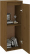 vidaXL - Wandkast - 30x30x80 - cm - massief - grenenhout - honingbruin