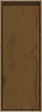 vidaXL - Wandkast - 30x30x80 - cm - massief - grenenhout - honingbruin