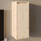 vidaXL - Wandkast - 30x30x80 - cm - massief - grenenhout