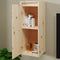 vidaXL - Wandkast - 30x30x80 - cm - massief - grenenhout