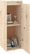 vidaXL - Wandkast - 30x30x80 - cm - massief - grenenhout
