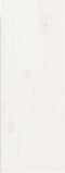 vidaXL - Wandkast - 30x30x80 - cm - massief - grenenhout - wit