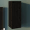 vidaXL - Wandkast - 30x30x80 - cm - massief - grenenhout - zwart