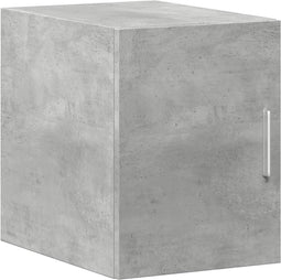 vidaXL - Wandkast - 30x42,5x40 - cm - bewerkt - hout - betongrijs