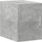 vidaXL - Wandkast - 30x42,5x40 - cm - bewerkt - hout - betongrijs