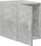 vidaXL - Wandkast - 30x42,5x40 - cm - bewerkt - hout - betongrijs