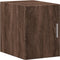 vidaXL - Wandkast - 30x42,5x40 - cm - bewerkt - hout - bruin - eikenkleur