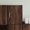 vidaXL - Wandkast - 30x42,5x40 - cm - bewerkt - hout - bruin - eikenkleur