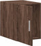 vidaXL - Wandkast - 30x42,5x40 - cm - bewerkt - hout - bruin - eikenkleur