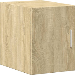 vidaXL - Wandkast - 30x42,5x40 - cm - bewerkt - hout - sonoma - eikenkleurig
