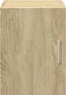 vidaXL - Wandkast - 30x42,5x40 - cm - bewerkt - hout - sonoma - eikenkleurig