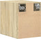 vidaXL - Wandkast - 30x42,5x40 - cm - bewerkt - hout - sonoma - eikenkleurig