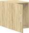 vidaXL - Wandkast - 30x42,5x40 - cm - bewerkt - hout - sonoma - eikenkleurig
