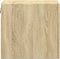 vidaXL - Wandkast - 30x42,5x40 - cm - bewerkt - hout - sonoma - eikenkleurig