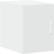 vidaXL - Wandkast - 30x42,5x40 - cm - bewerkt - hout - wit