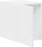 vidaXL - Wandkast - 30x42,5x40 - cm - bewerkt - hout - wit