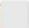 vidaXL - Wandkast - 30x42,5x40 - cm - bewerkt - hout - wit