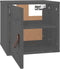 vidaXL - Wandkast - 31,5x30x30 - cm - massief - grenenhout - grijs
