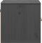 vidaXL - Wandkast - 31,5x30x30 - cm - massief - grenenhout - grijs
